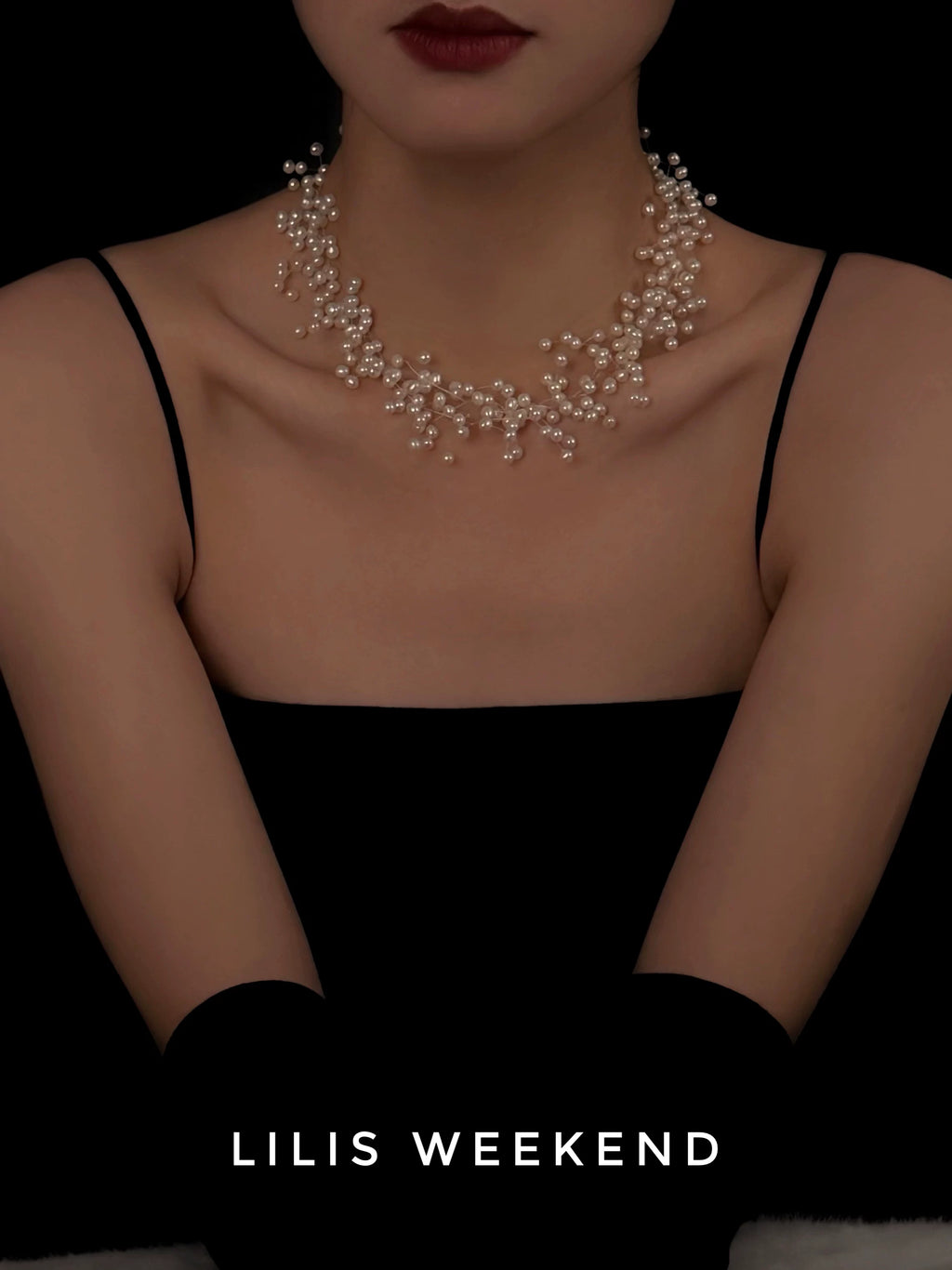 Lilis Weekend Starry Freshwater Pearl Necklace