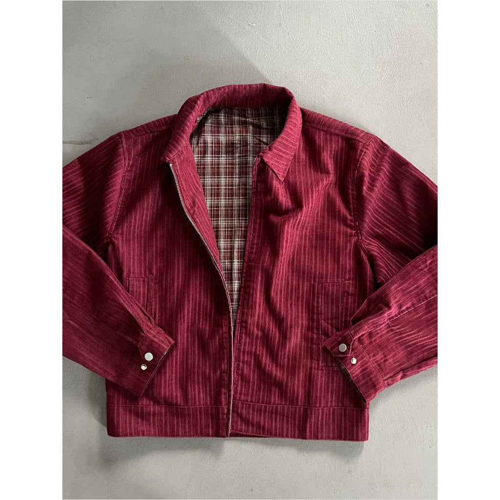 MADEEXTREME Eme Lapel Zipper Jacket