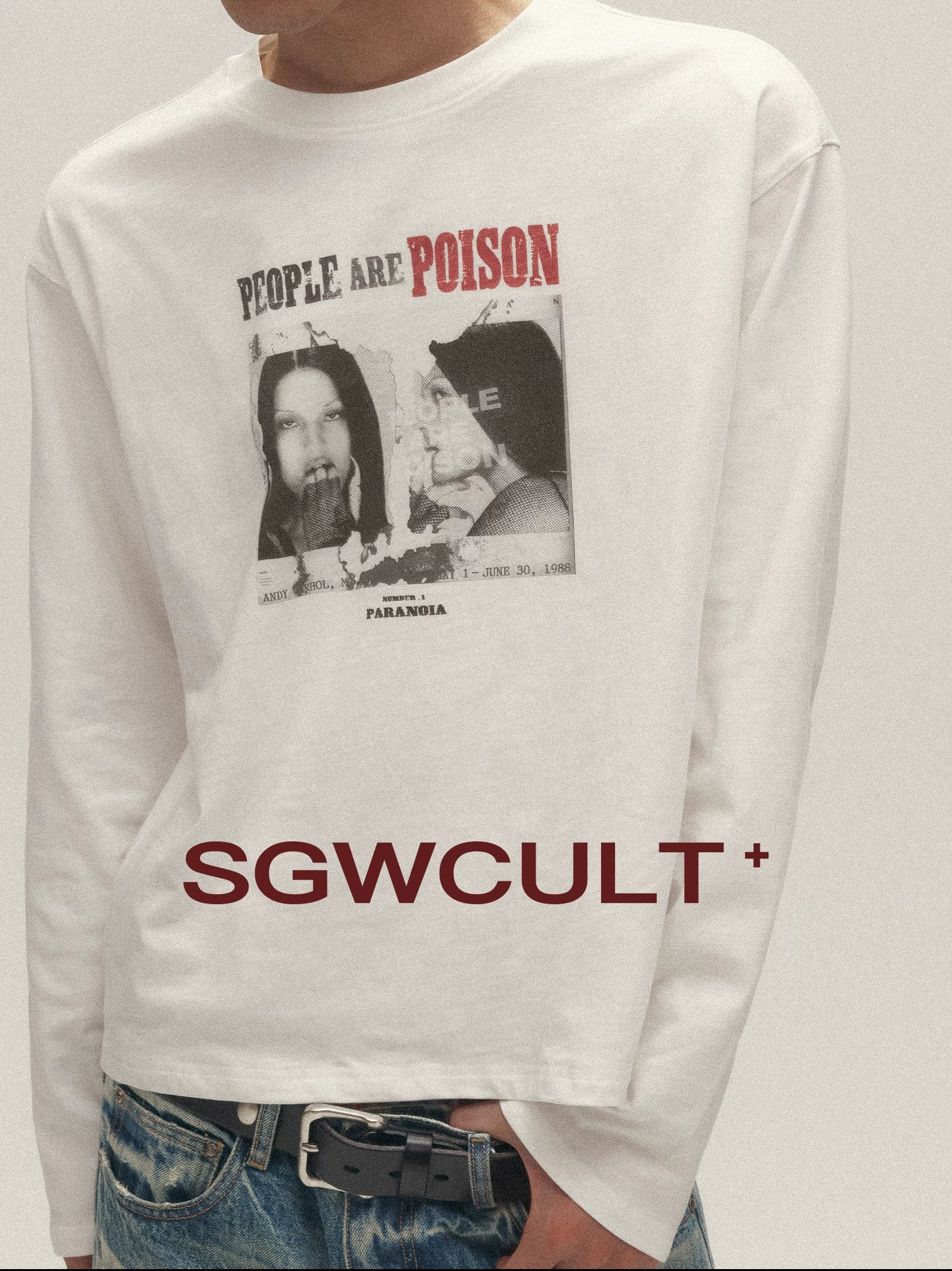 SGW Crew Neck Versatile Casual Long Sleeve