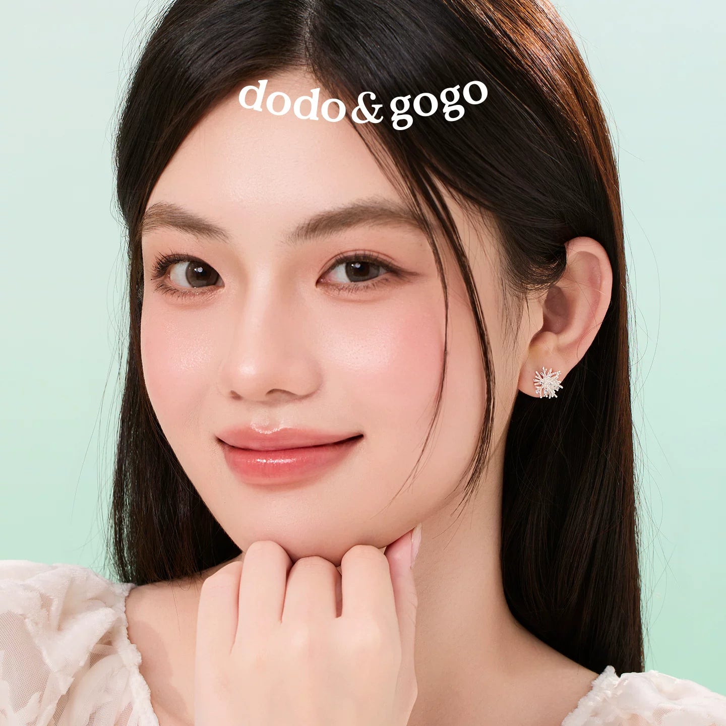 DODOGOGO Fireworks Light Luxury High-end Earrings