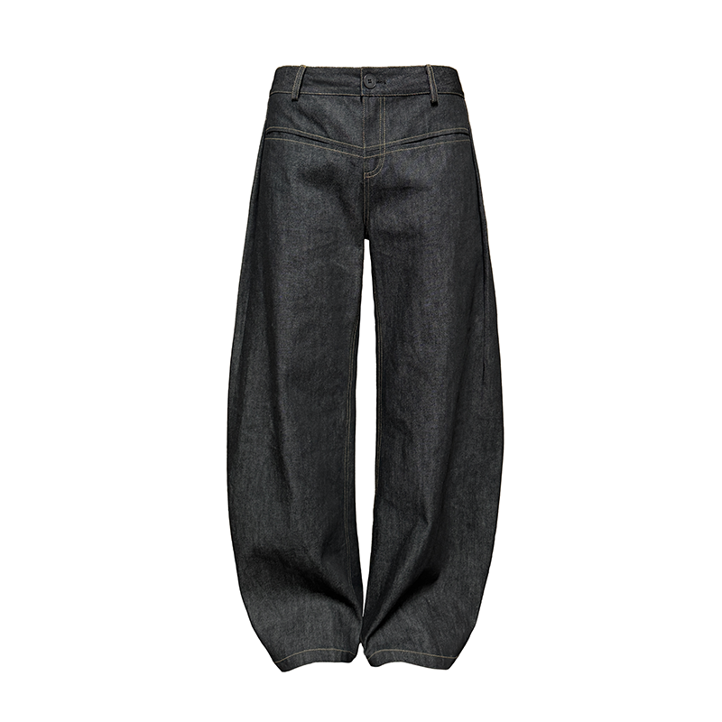 JCAESAR I-pleated Low-rise Scimitar Pants