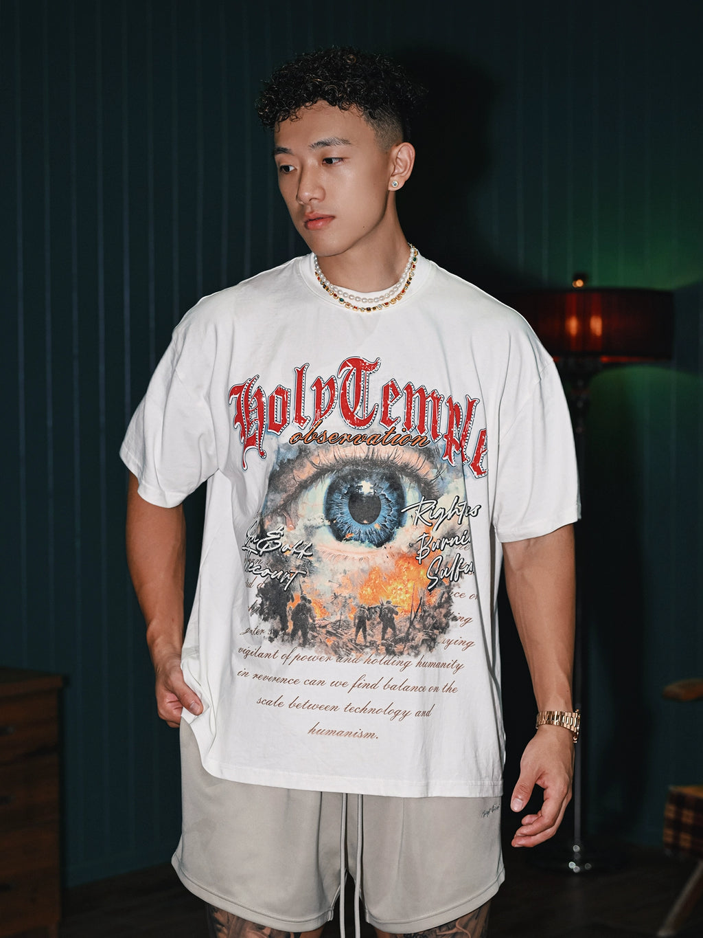 OOTC Retro Street Sports Casual Tee