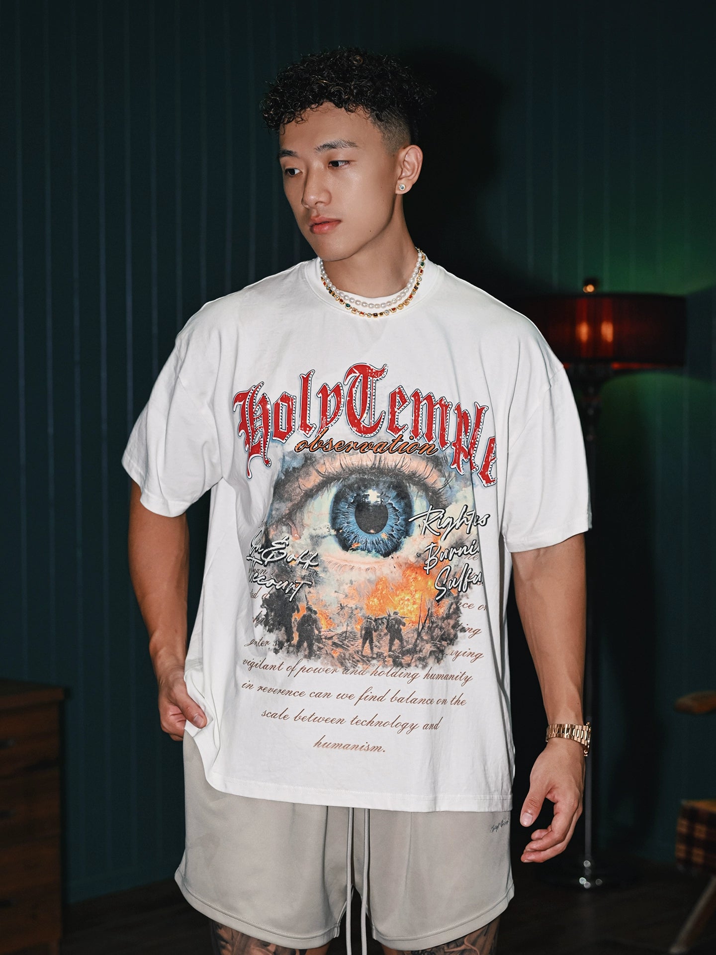 OOTC Retro Street Sports Casual Tee