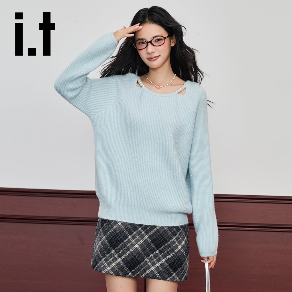 IT: CHOCOOLATE Gentle Korean Soft Waxy Sweater