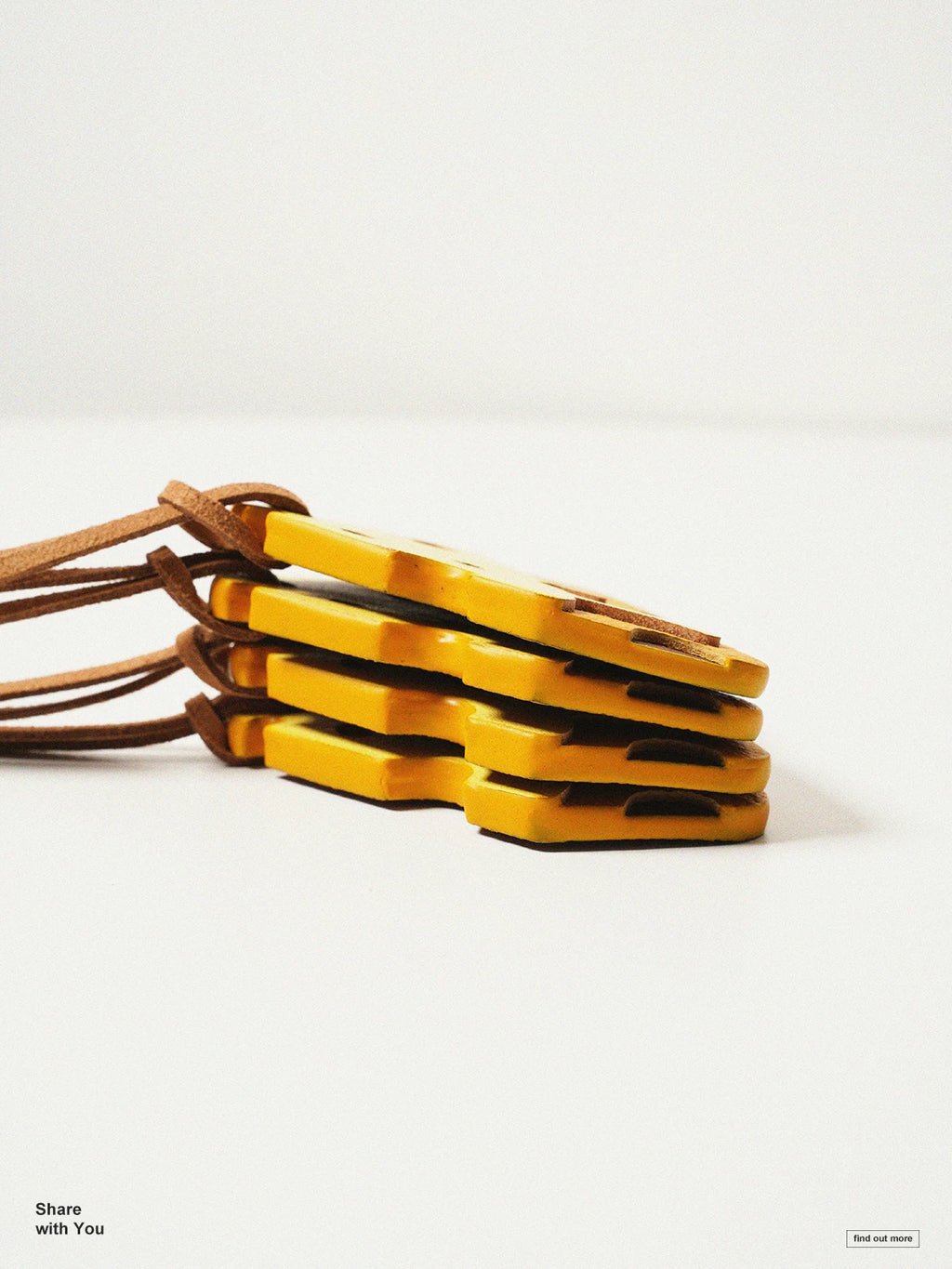 Momogigi fried cure, handmade custom leather contrasting cheese cheese cute bag pendant key accessories