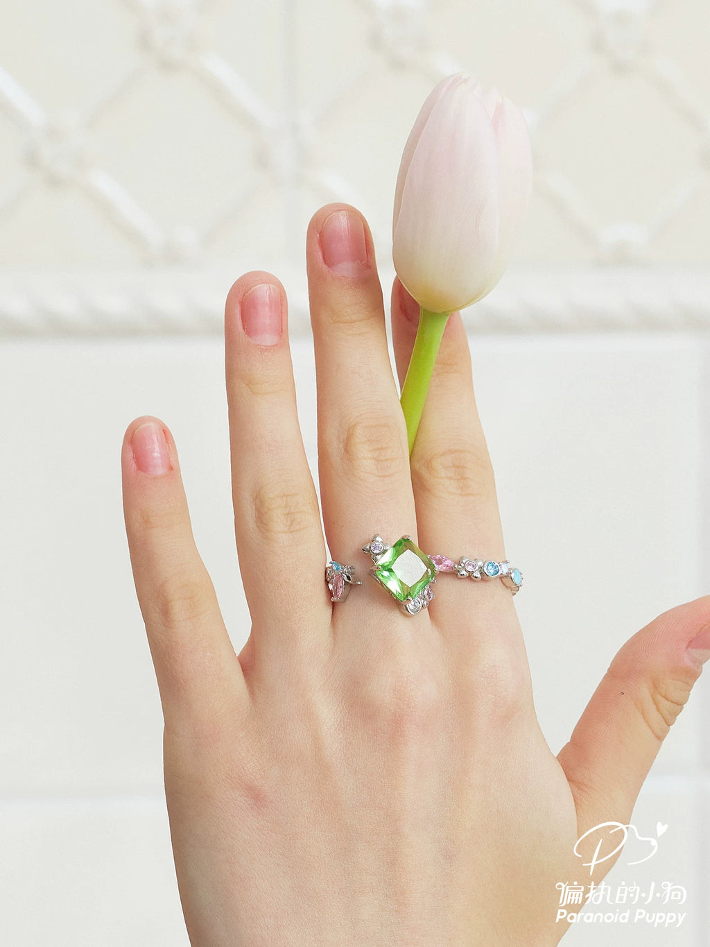 PP Fashion Stacking Opening Adjustable Ring