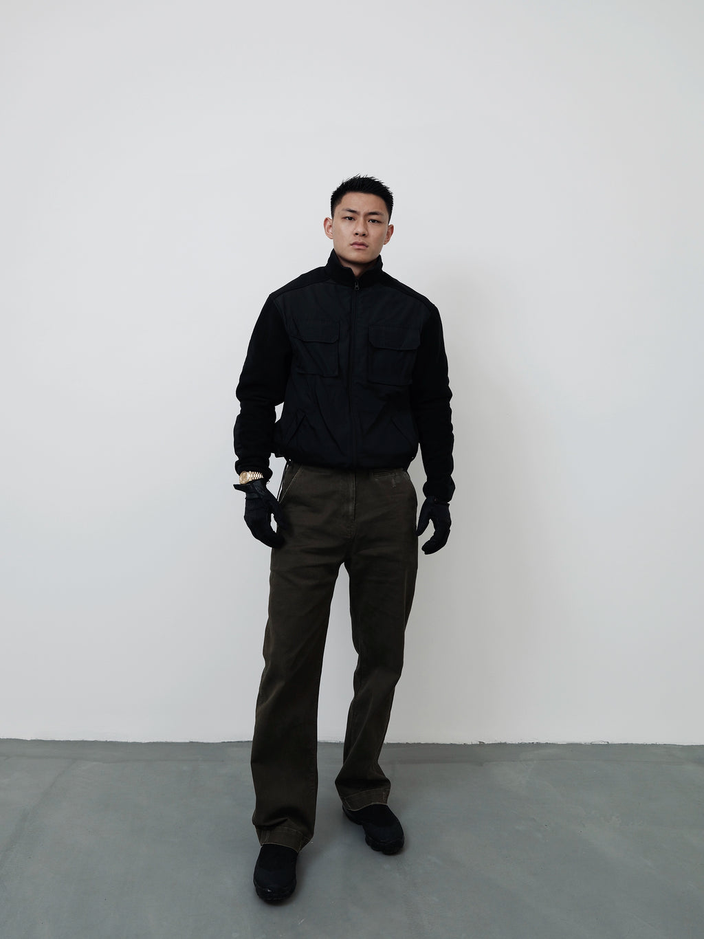 GTAL Casual Wear-resistant Straight Tube Old Jeans