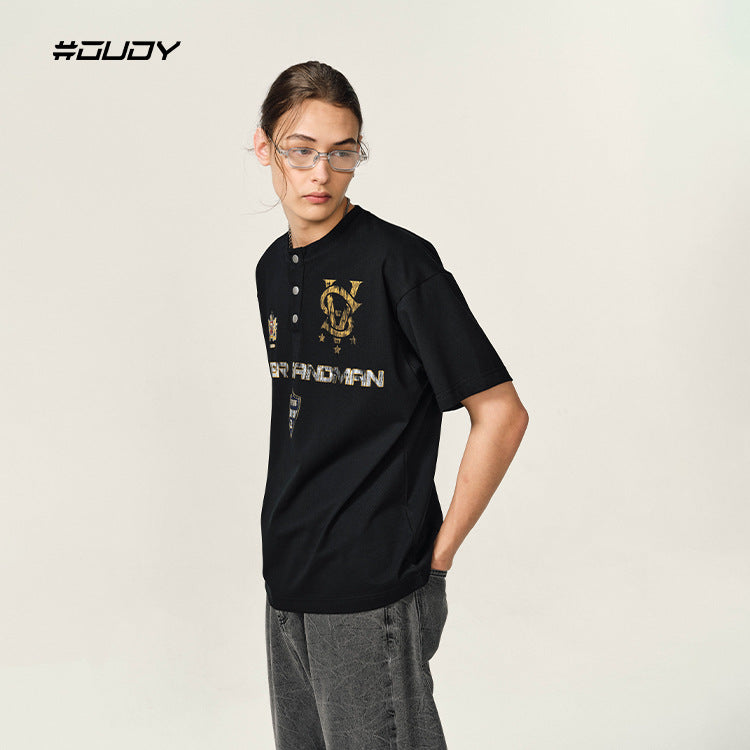 #OVDY 2025 Sorona Slack Henry Collar Tee
