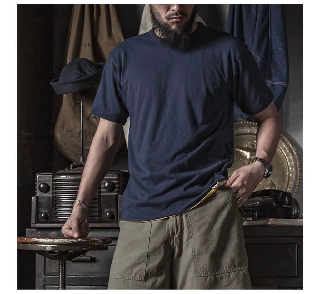 BRONSON Vintage Double-sided Casual Tee