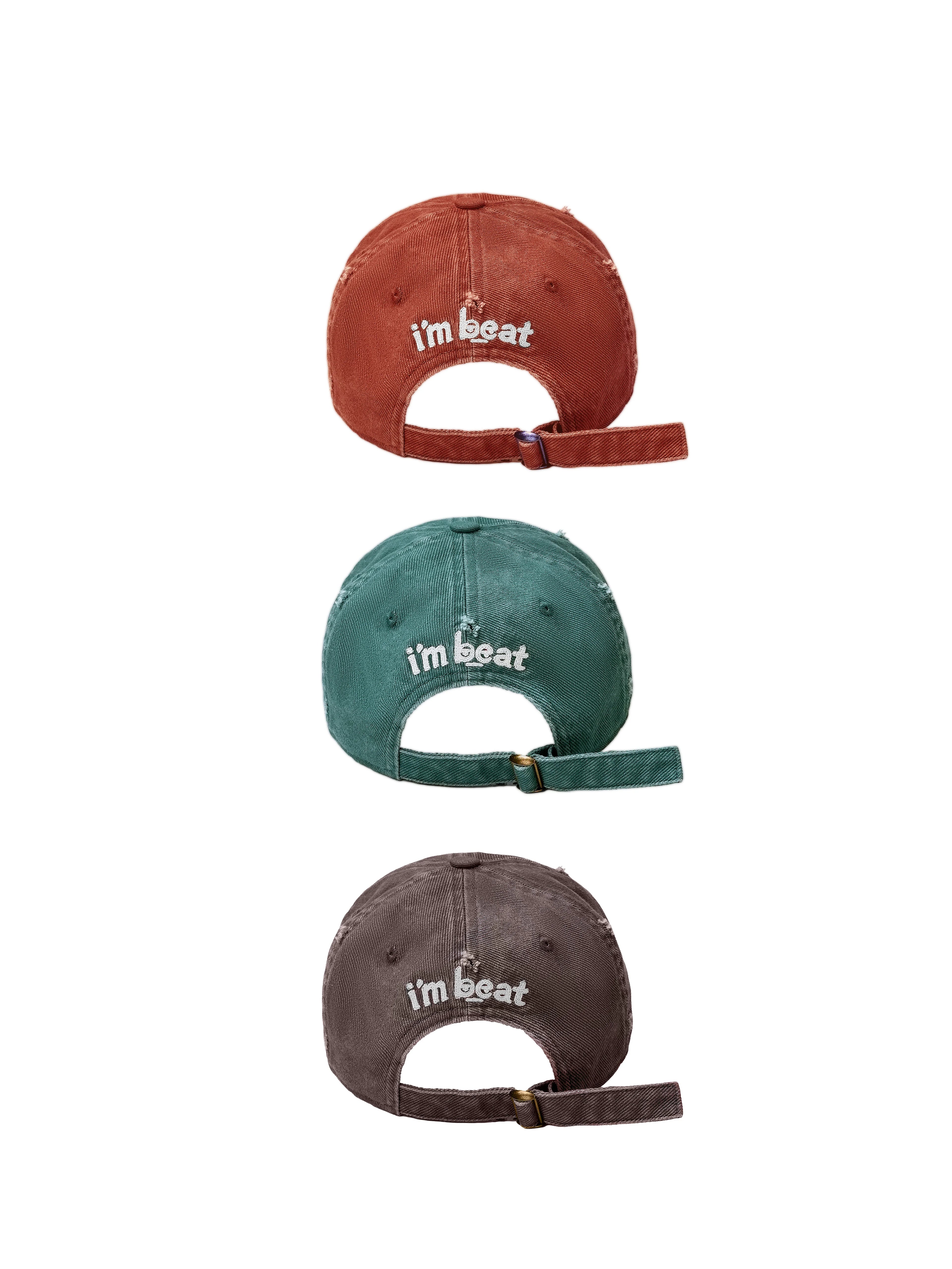 LIBERAFIT Made Old Embroidery Spoiled Curved Brim Hat