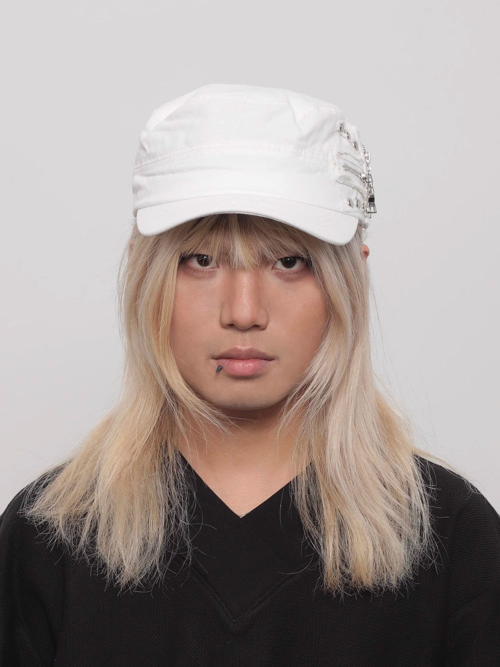 WORLDWIDE Niche Street Y2k Flat Top Retro Cap