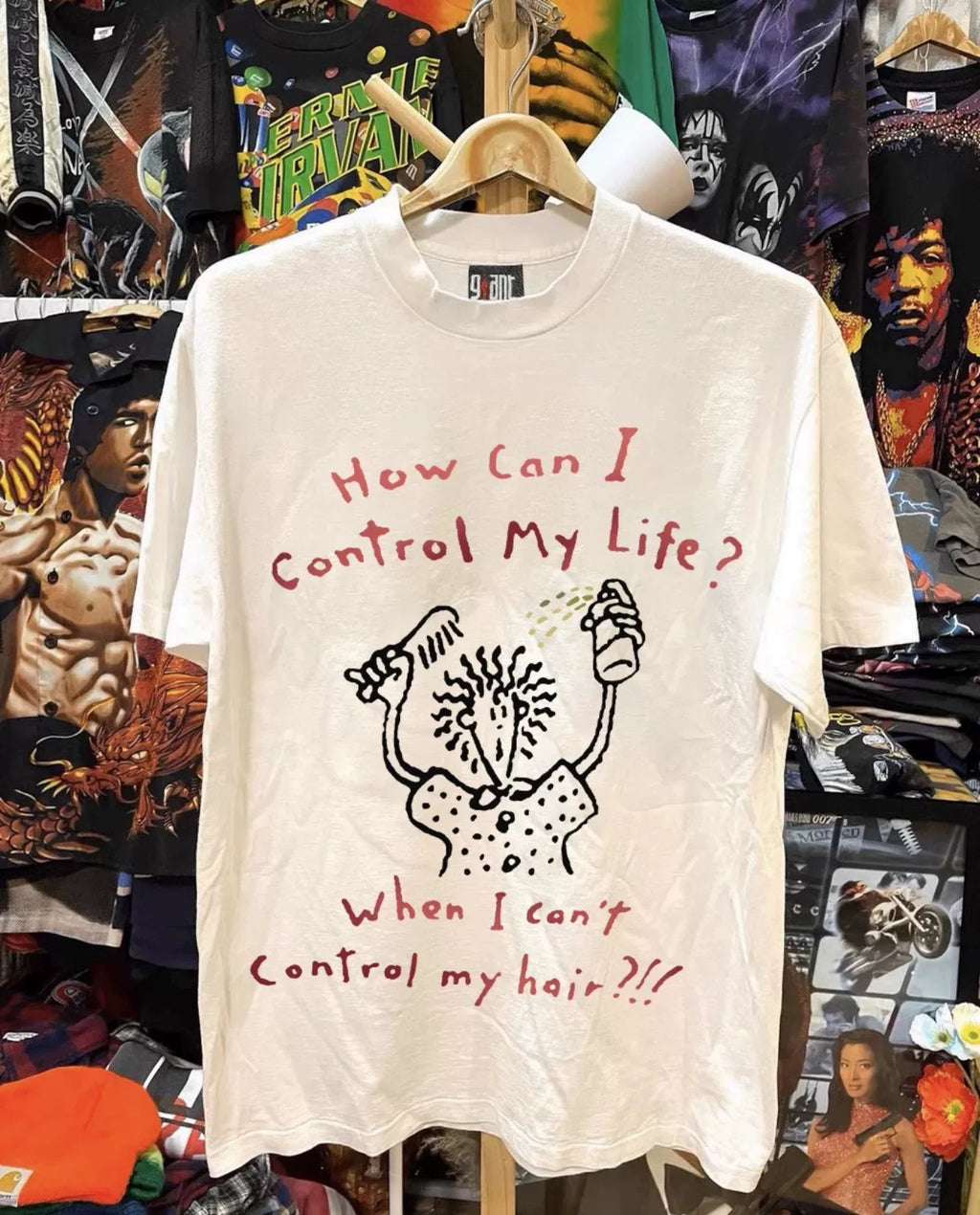 UPUPXIA Loose Casual Tee