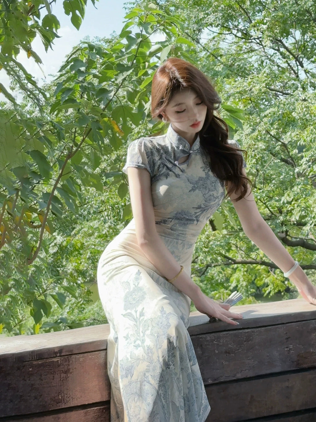 ZIHE Hollow Waist Dress