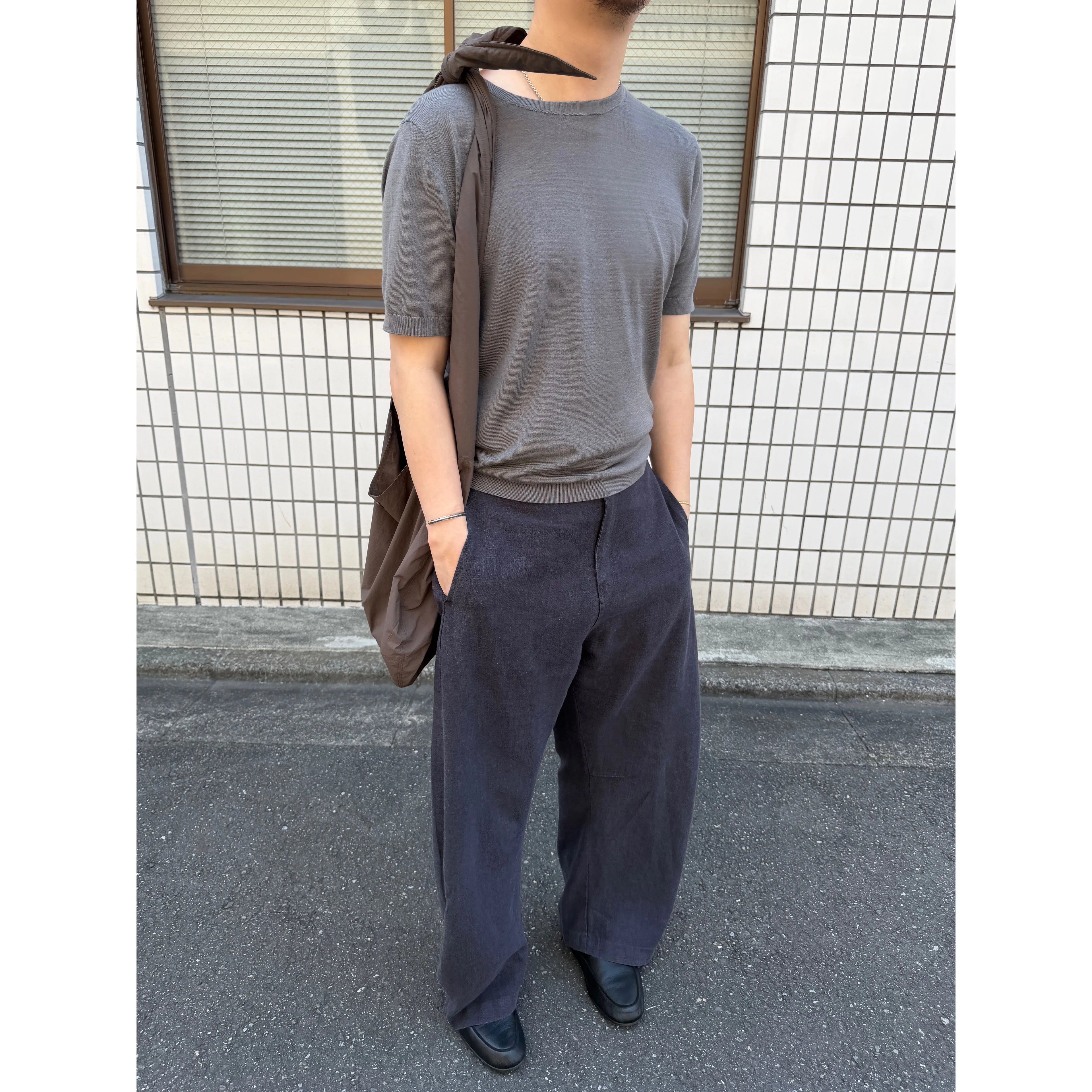 Anniehall Tencel Wool Machine Washable Knitted Tee
