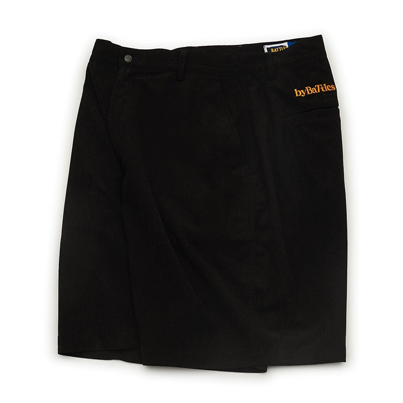 Battles Corduroy Embroidered Shorts Capris
