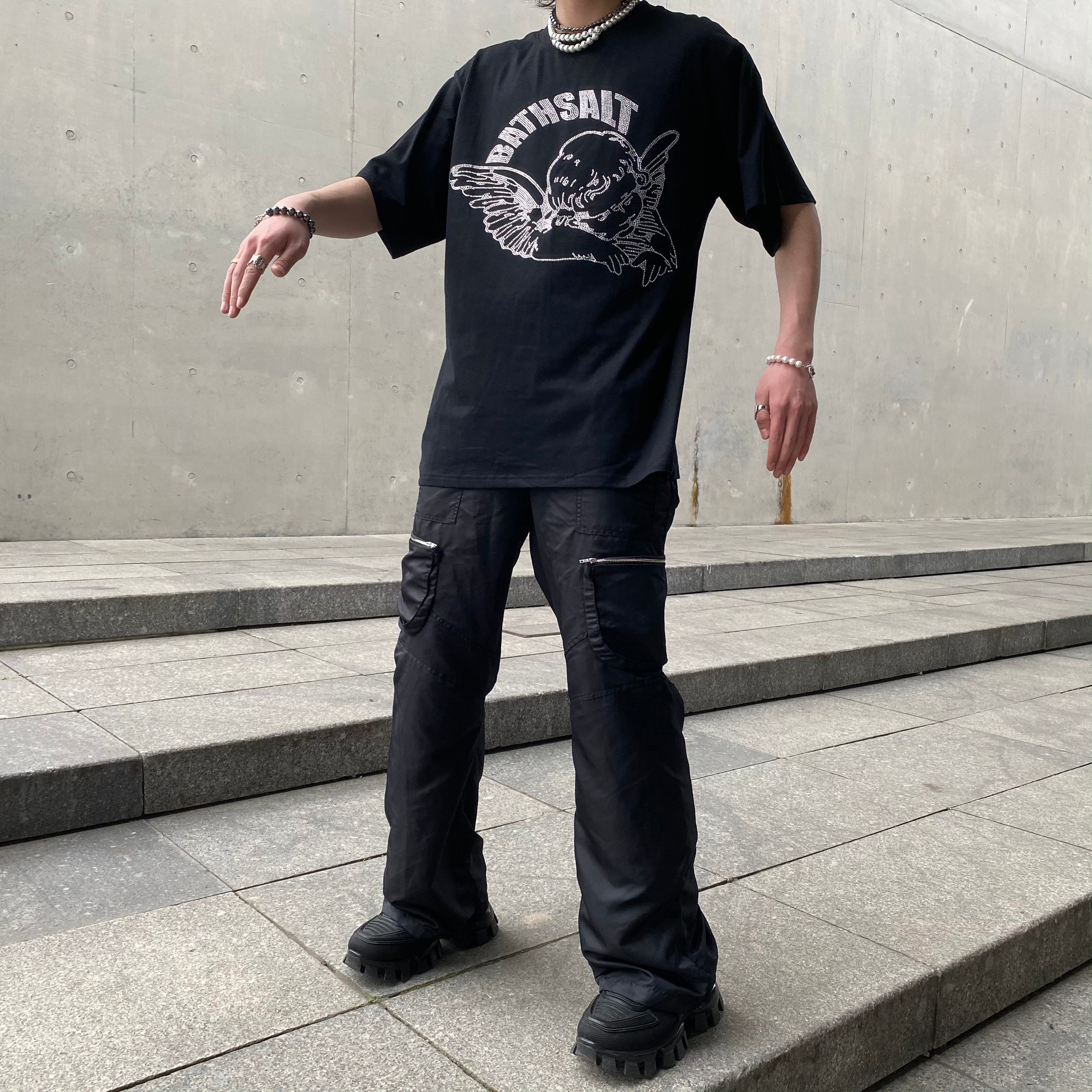 Human Voices Original Angel Rhinestone Diamond Tee