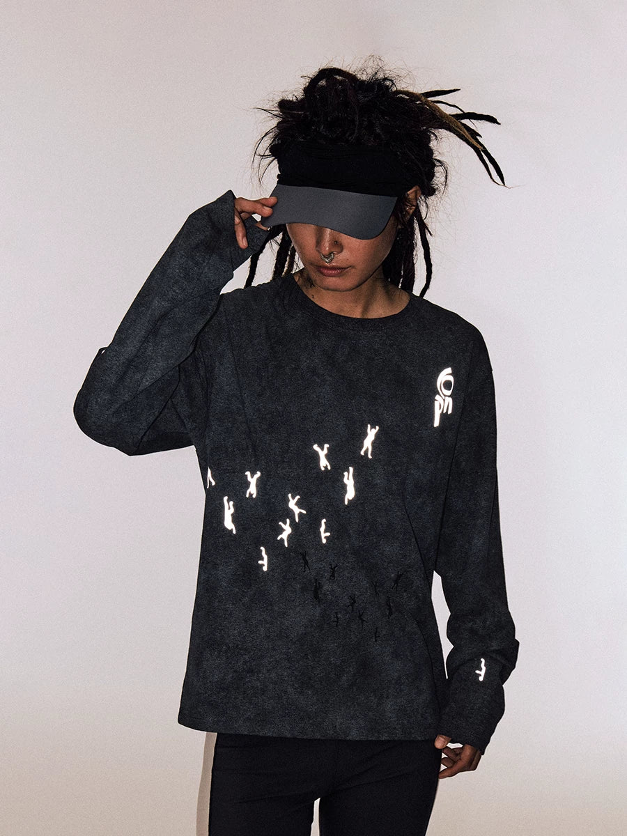 CONP Retro Smudge Casual Long Sleeve