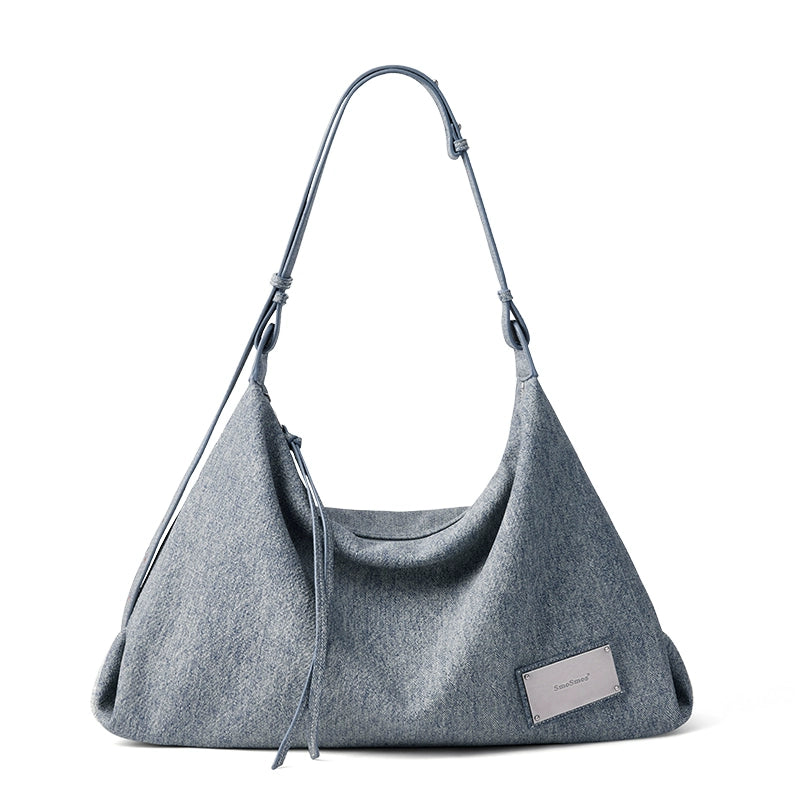 SmoSmos Large Capacity Niche Commuter Crossbody Slack Underarm Bag