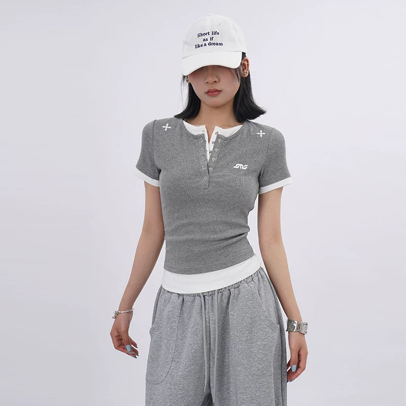 SAMUSAN Streamer Loose Tooling Sweatpants