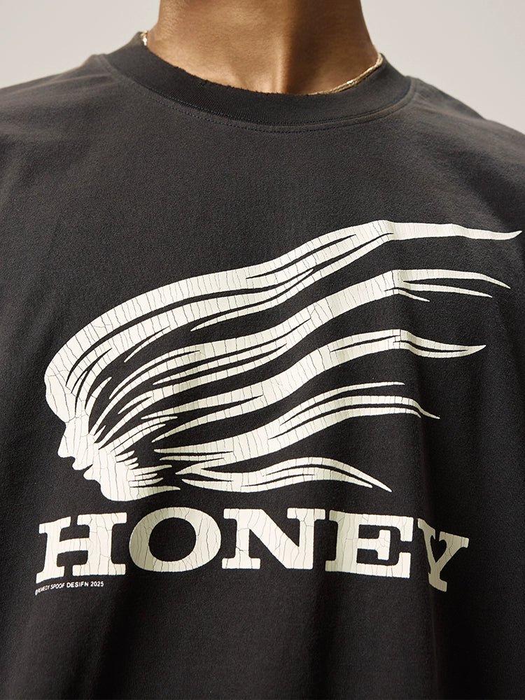 Remedy Spoof LOGO Street Tide Tee