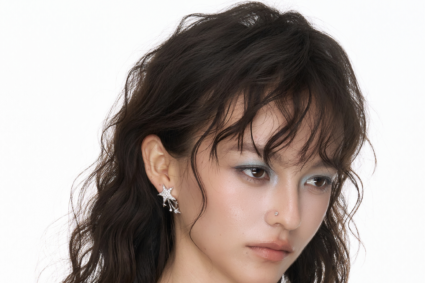 SUMIYAKI Premium Sense Flash Full Diamond Earrings