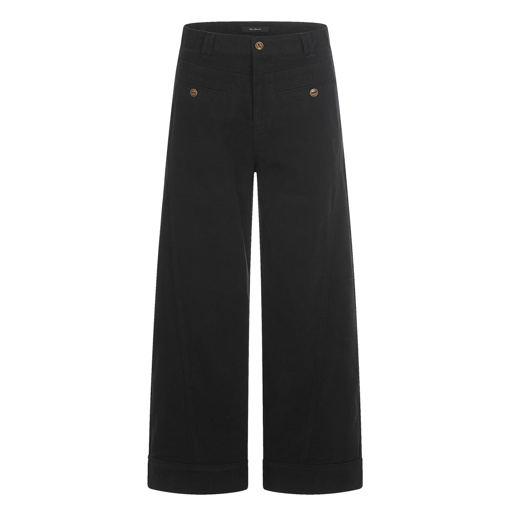 11KN Vintage Loose Wide Leg Straight Casual Pants