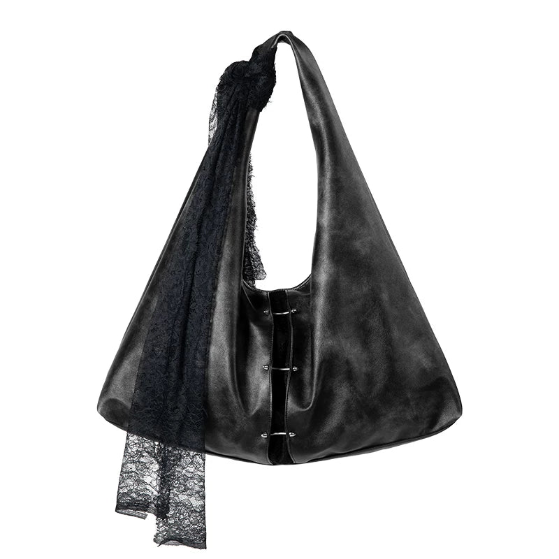 Acynmixx Vintage Lace Large Capacity Tote Bag
