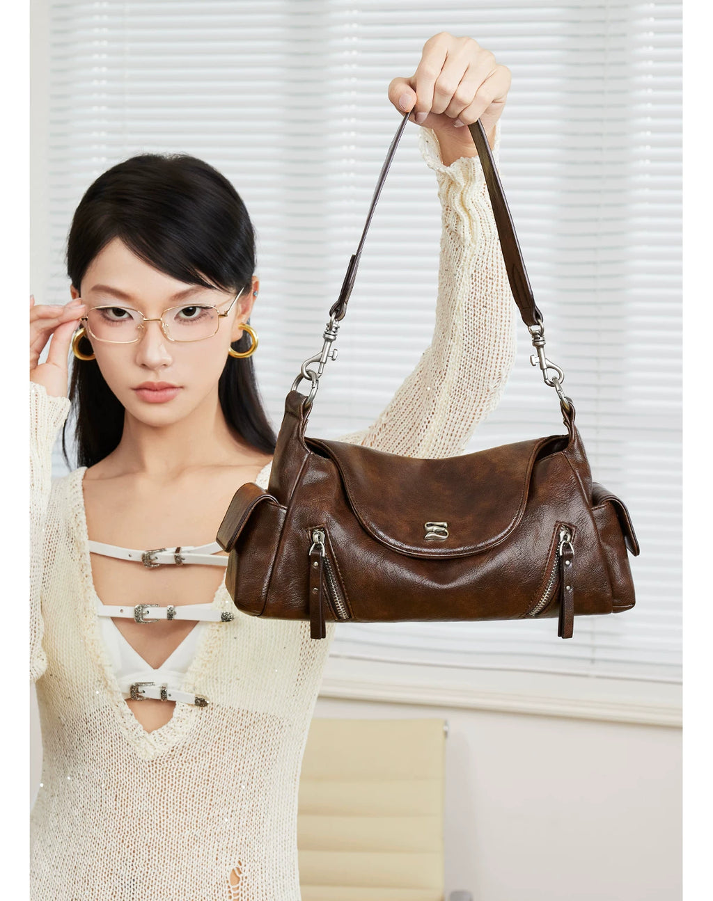 SmoSmos Retro Babes Shoulder Y2k Messenger Bag