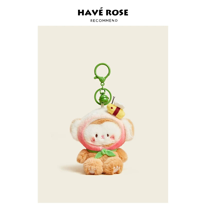 HAVEROSE Little Monkey Cartoon Cute Plush Toy Doll