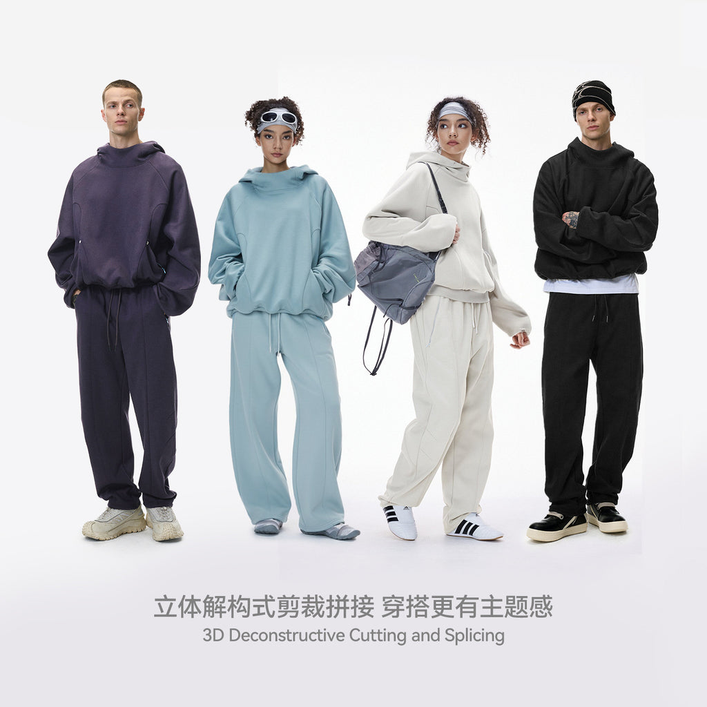 Inflation Function Deconstructs Fleece Sweater Set