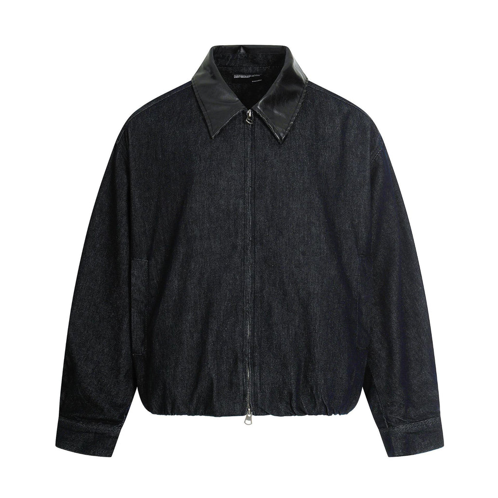 11KN Lapel Leather Casual Minimalist Jacket