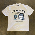 UPUPXIA  Simple and Versatile Casual Tee