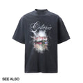 SEE ALSO SS25 Spanish berthing printed washed T-shirt silhouette versatile old short sleeve SA044