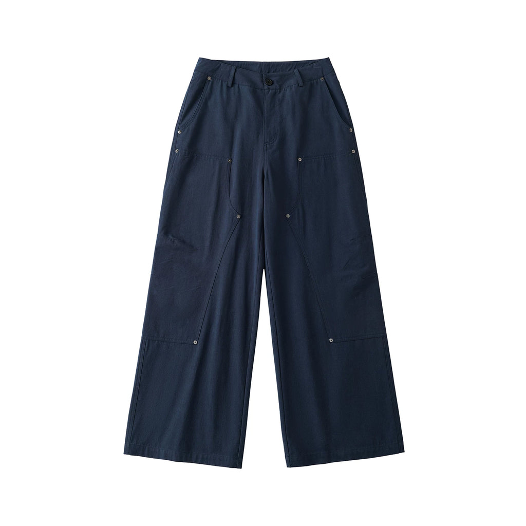 LR Rivet Tooling Straight Casual Pants