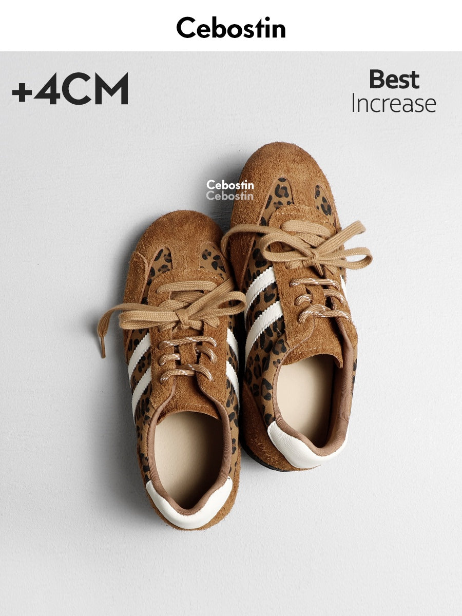 Cebostin Vintage Splicing Inner Heightening Sneakers