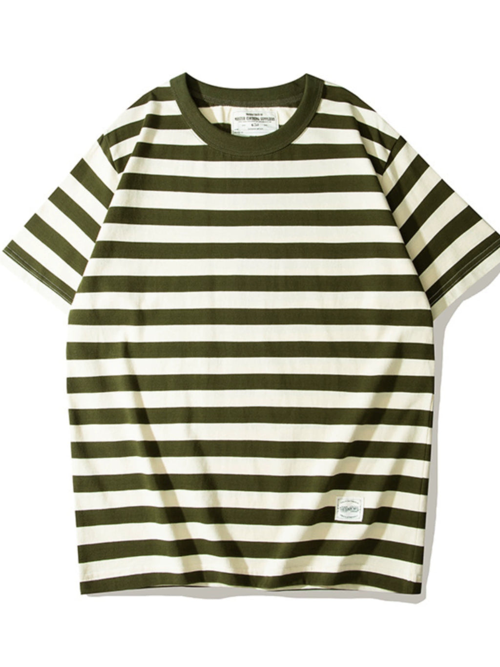 PrintAce Retro Striped Loose Tee