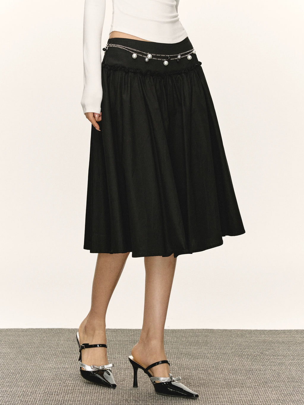 Ariseism Vintage Casual Versatile Skirt