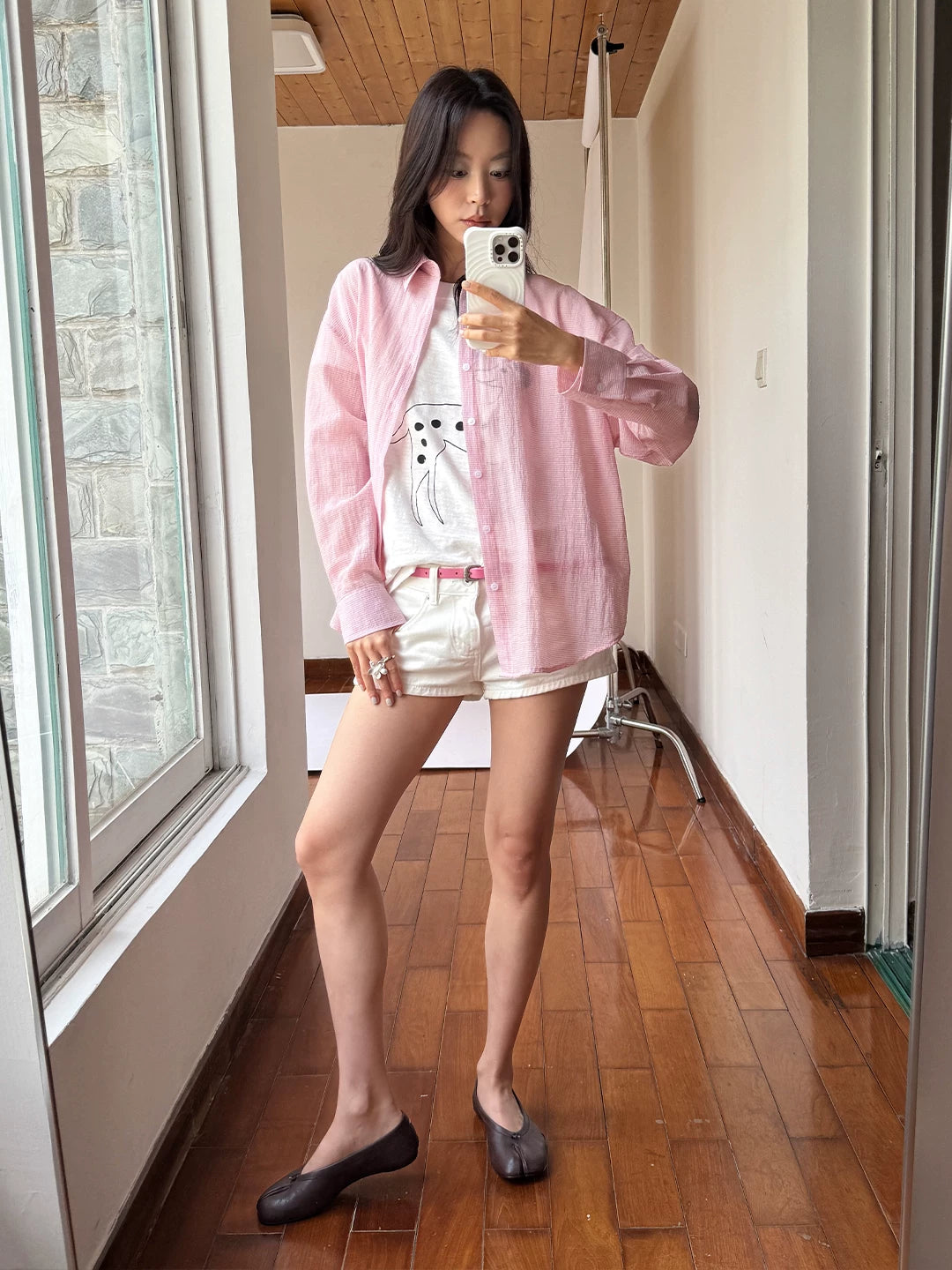 FUNKYFUN Light and Loose Sunscreen Blouse Jacket