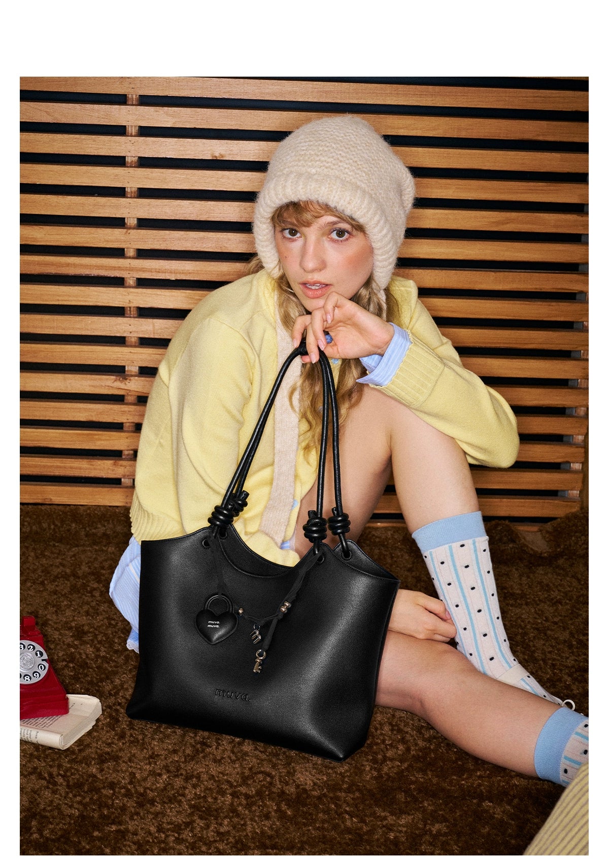 MUVA Large Capacity Shoulder Tote Bag