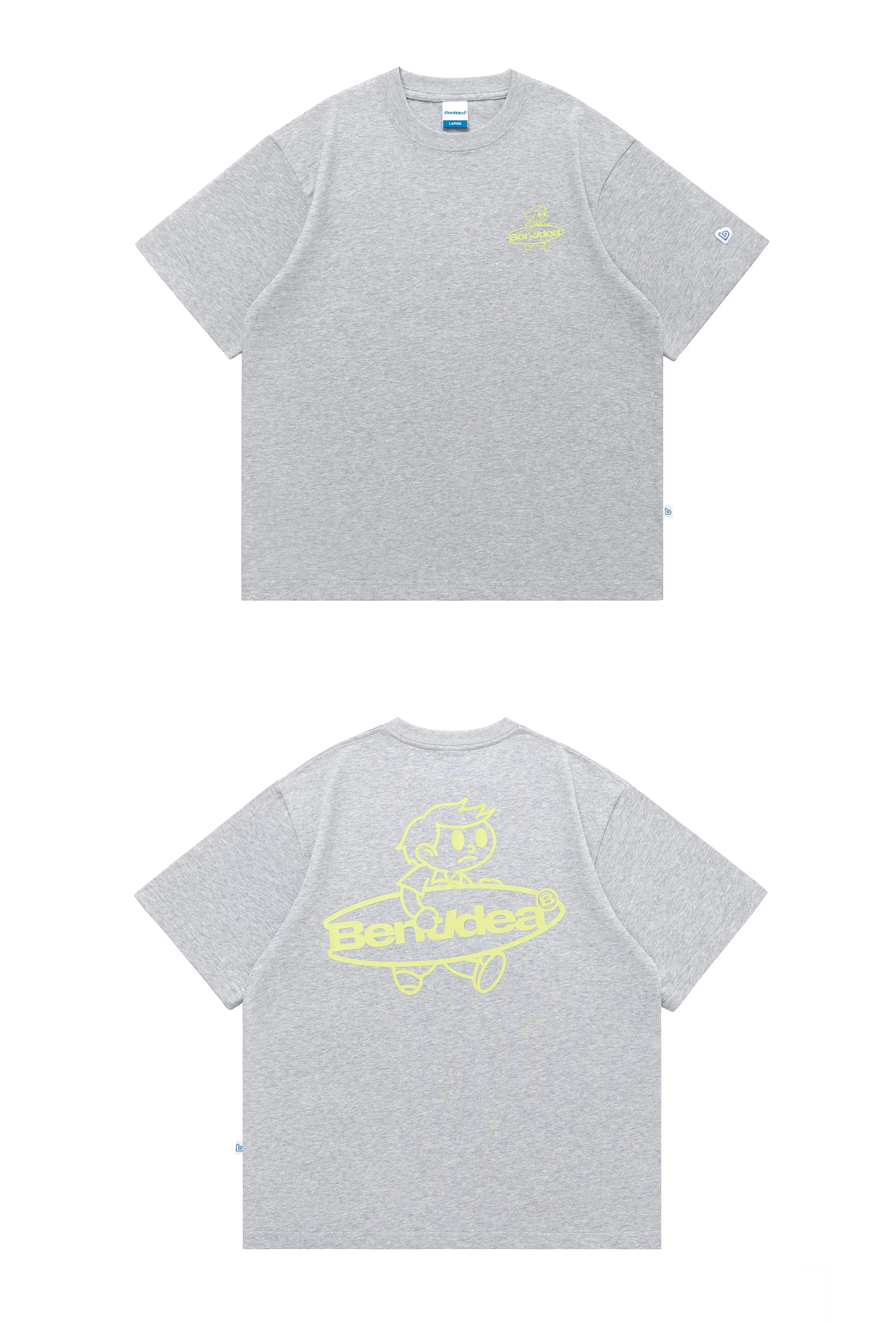 BENT IDEA Fun Print Casual Tee