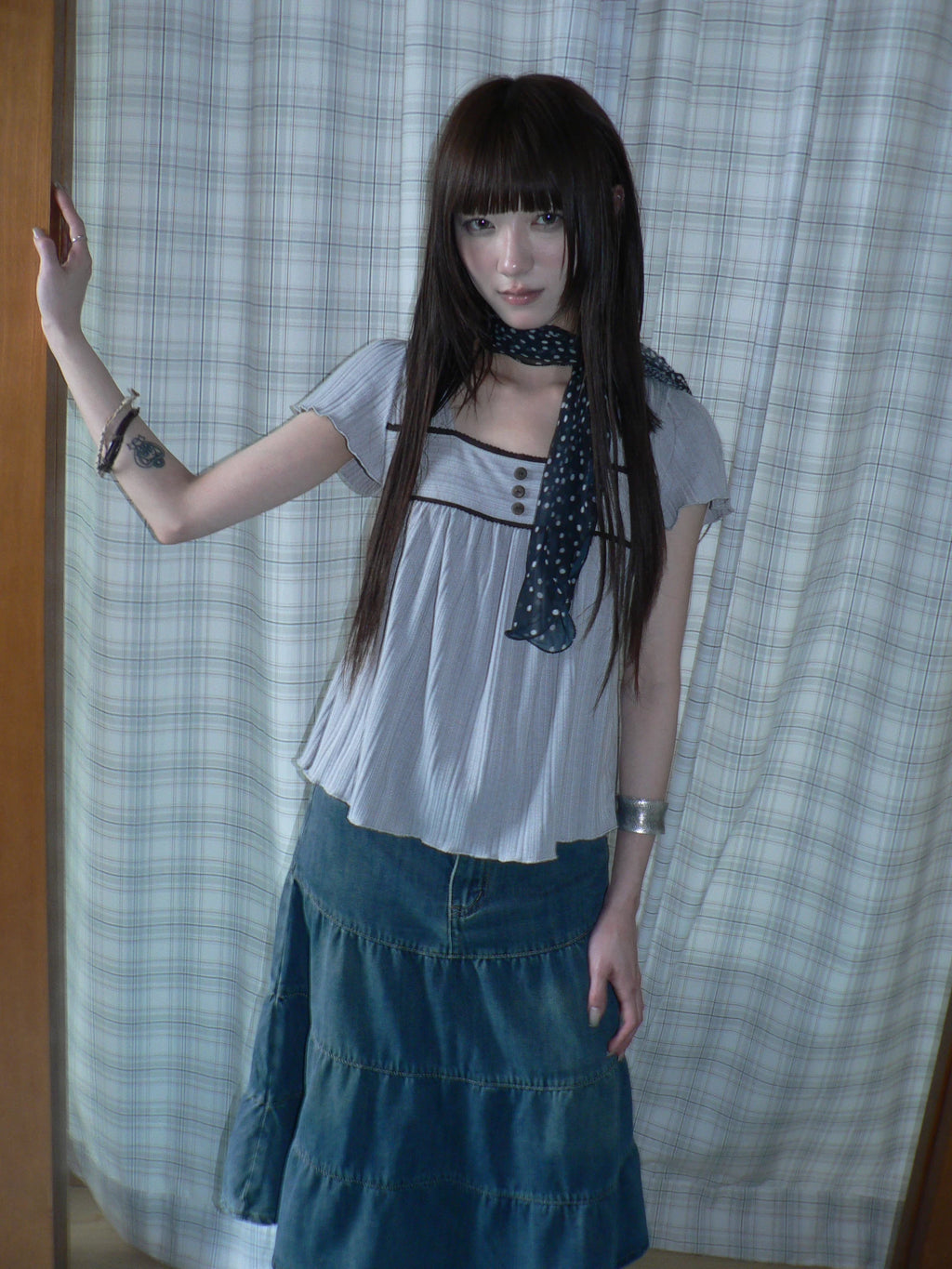 Ang: Project Lace Stitching Versatile Tee