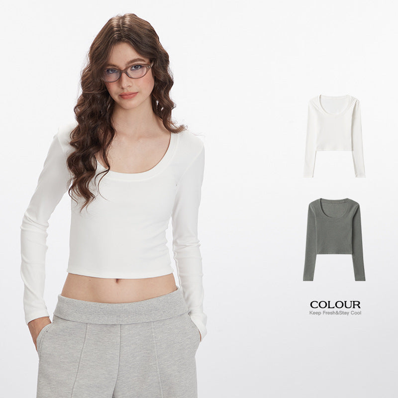 Nariele U-neck Pure Lust Tight Babes Long Sleeves