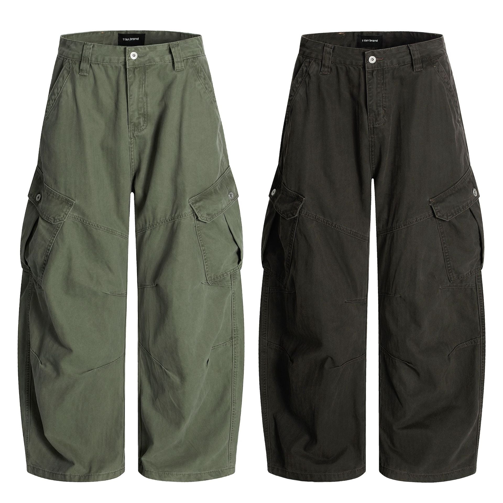 11KN Retro Slim Loose Versatile Scimitar Pants