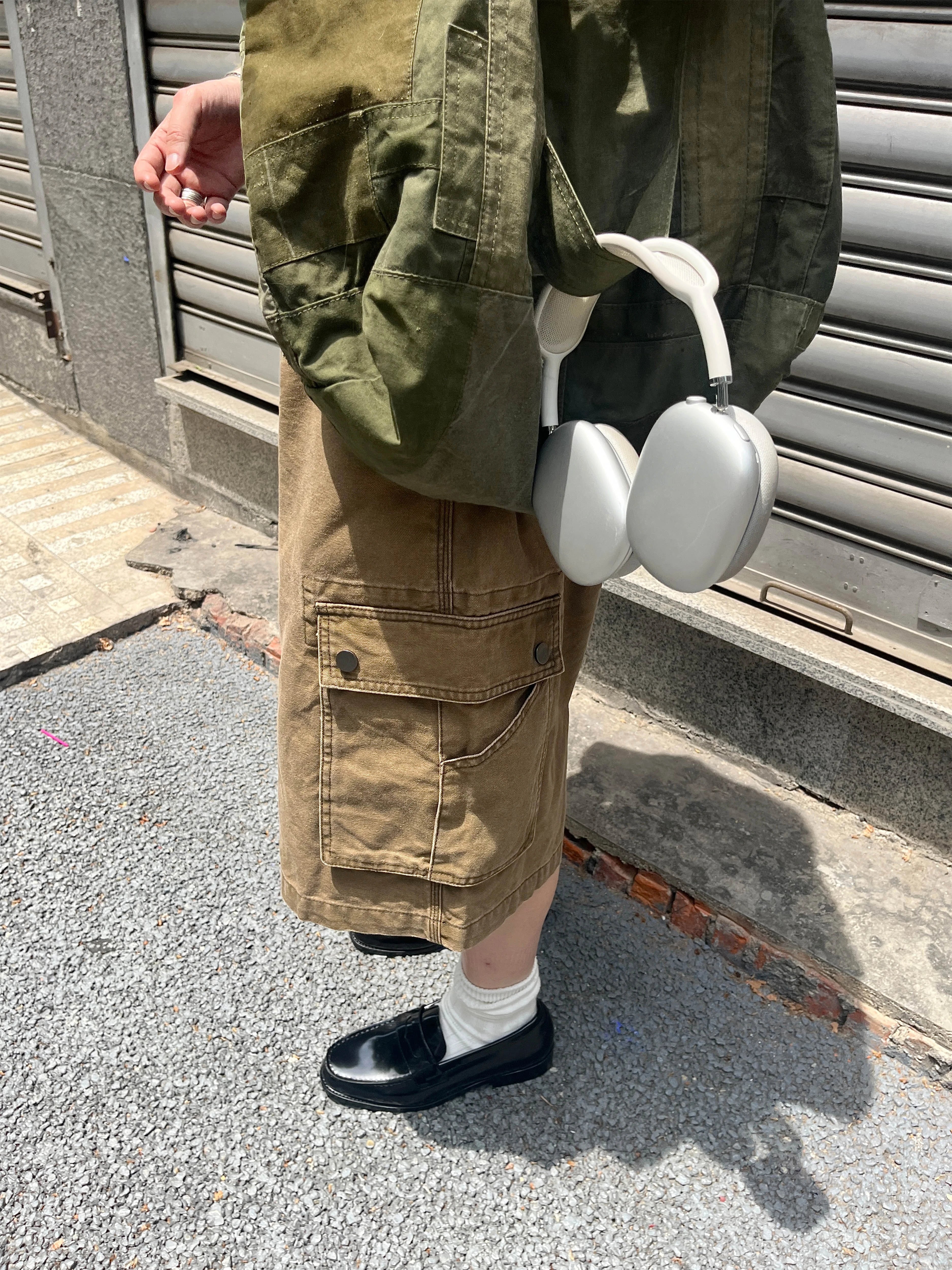 Anniehall Washed Batik Old Tooling Shorts