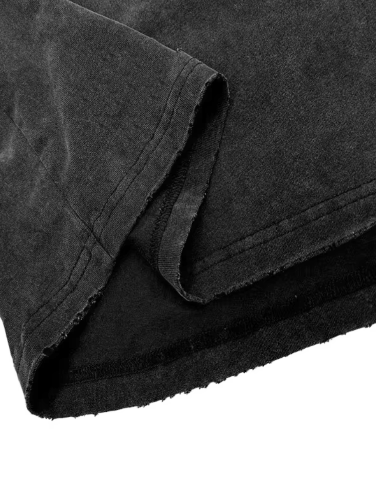 KONOOT Skull Print Crew Neck Sweater