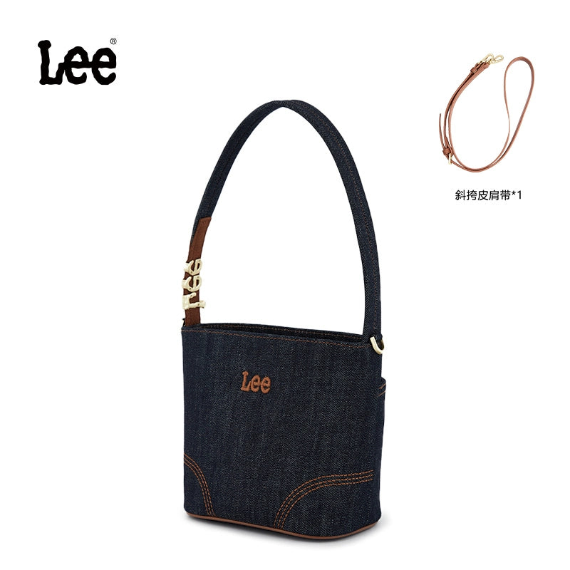 Lee Denim Bucket Versatile Shoulder Bag