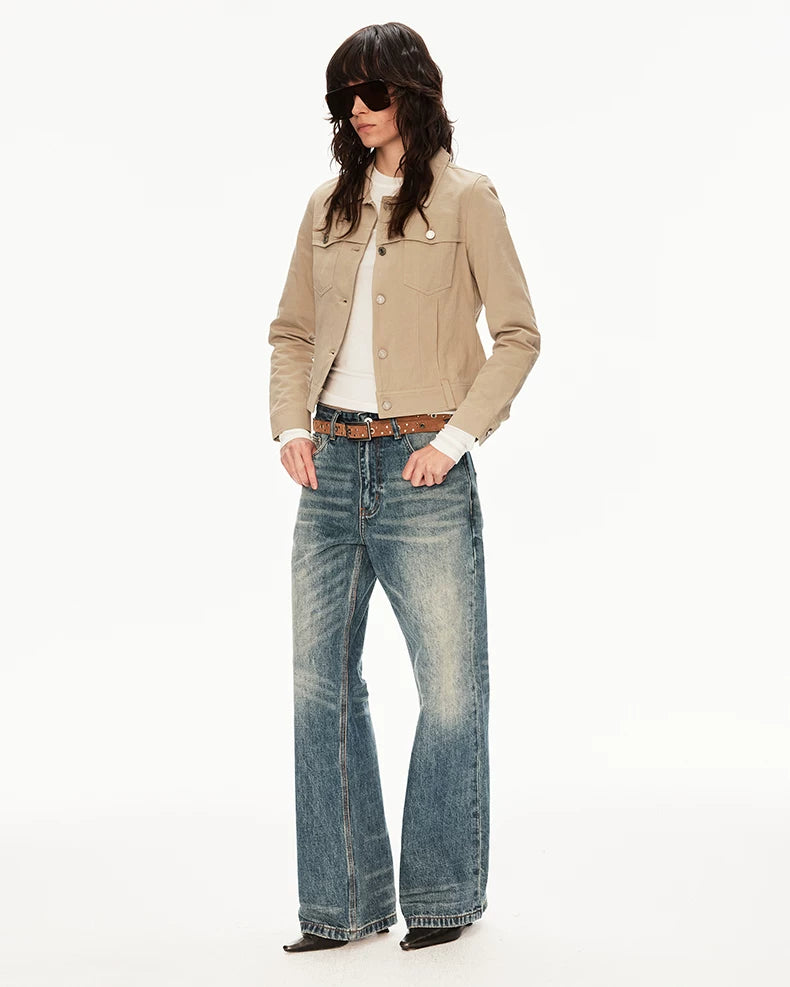 MADWITCH Vintage Casual Straight Jeans