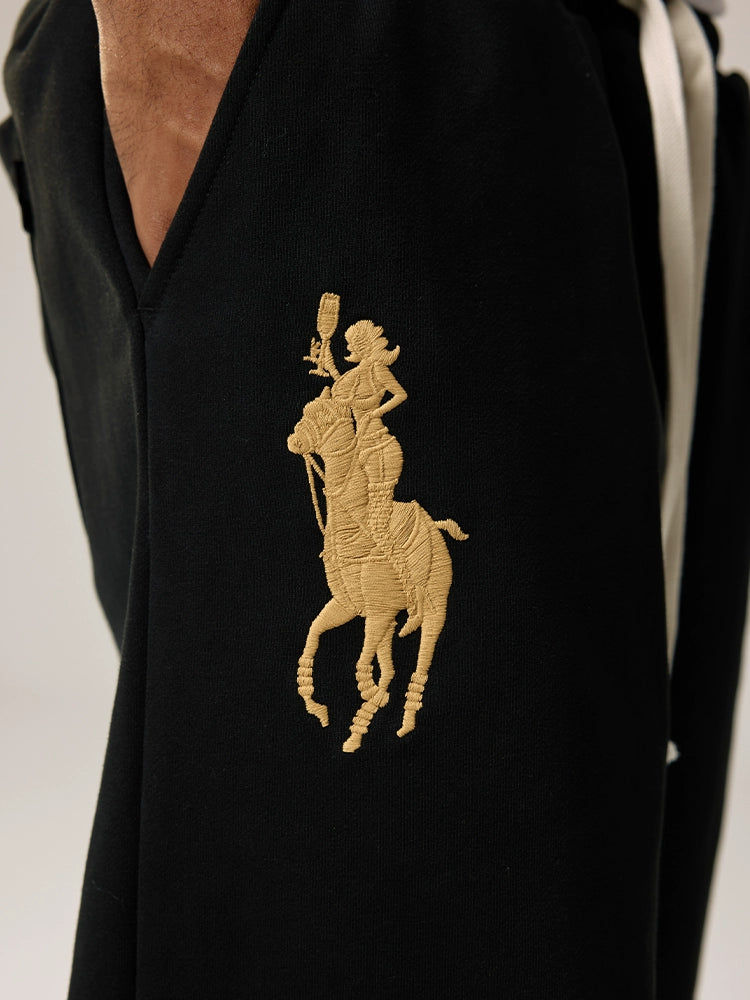 Remedy Embroidered Loose Casual Shorts