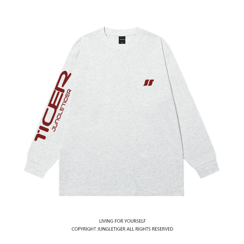 Jungle Tiger Basic Sleeve Sports Long Sleeve tee