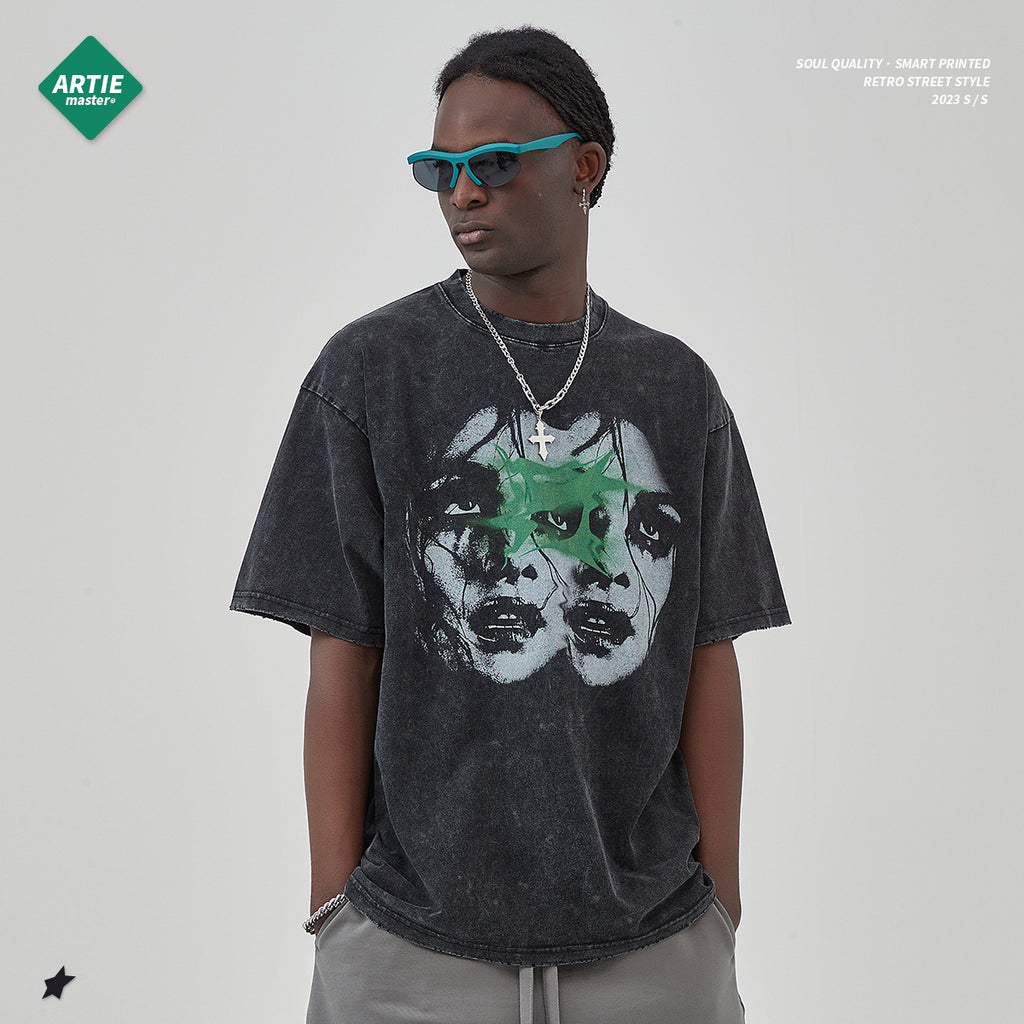 ARTIE Digital Direct Injection Thriller Print Tee